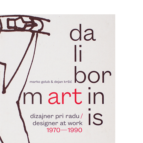 Dalibor Martinis — designer at work ⁄ Dizajner pri radu 1970—1990